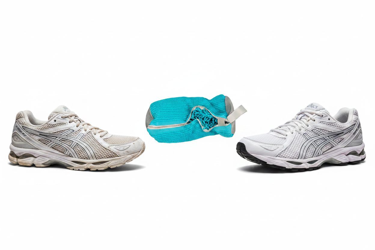 Avant après chaussures de running